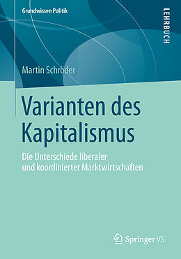 Kartonierter Einband Varianten des Kapitalismus von Martin Schröder
