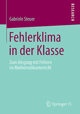 E-Book (pdf) Fehlerklima in der Klasse von Gabriele Steuer