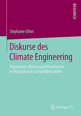 Kartonierter Einband Diskurse des Climate Engineering von Stephanie Uther