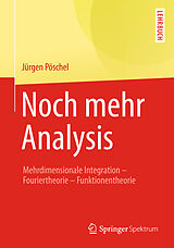 E-Book (pdf) Noch mehr Analysis von Jürgen Pöschel