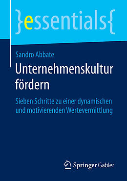 E-Book (pdf) Unternehmenskultur fördern von Sandro Abbate