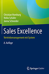 Fester Einband Sales Excellence von Christian Homburg, Heiko Schäfer, Janna Schneider