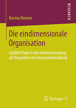 E-Book (pdf) Die eindimensionale Organisation von Navina Roman