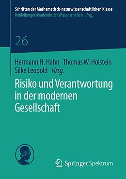 E-Book (pdf) Risiko und Verantwortung in der modernen Gesellschaft von 