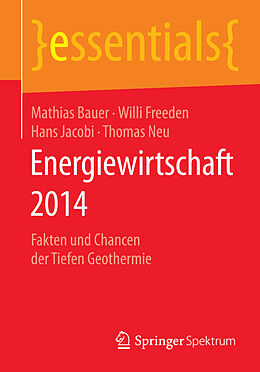 Kartonierter Einband Energiewirtschaft 2014 von Mathias Bauer, Willi Freeden, Hans Jacobi