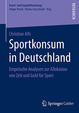 Kartonierter Einband Sportkonsum in Deutschland von Christian Alfs