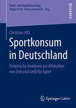 E-Book (pdf) Sportkonsum in Deutschland von Christian Alfs