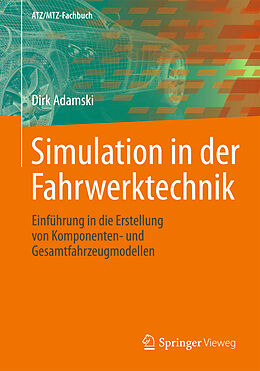 Fester Einband Simulation in der Fahrwerktechnik von Dirk Adamski
