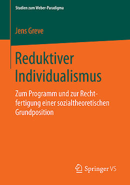 E-Book (pdf) Reduktiver Individualismus von Jens Greve