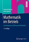 E-Book (pdf) Mathematik im Betrieb von Heinrich Holland, Doris Holland