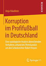 E-Book (pdf) Korruption im Profifußball in Deutschland von Anja Häublein