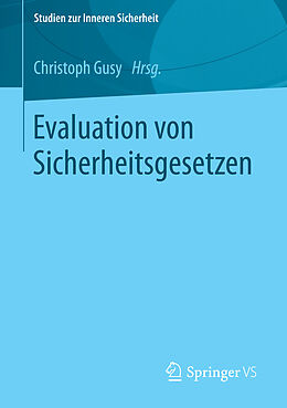 E-Book (pdf) Evaluation von Sicherheitsgesetzen von 
