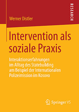 Kartonierter Einband Intervention als soziale Praxis von Werner Distler