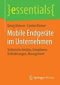 E-Book (pdf) Mobile Endgeräte im Unternehmen von Georg Disterer, Carsten Kleiner