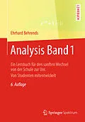 E-Book (pdf) Analysis Band 1 von Ehrhard Behrends