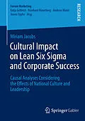 E-Book (pdf) Cultural Impact on Lean Six Sigma and Corporate Success von Miriam Jacobs