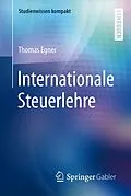 E-Book (pdf) Internationale Steuerlehre von Thomas Egner