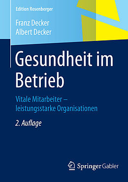 E-Book (pdf) Gesundheit im Betrieb von Franz Decker, Albert Decker