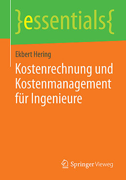 E-Book (pdf) Kostenrechnung und Kostenmanagement für Ingenieure von Ekbert Hering