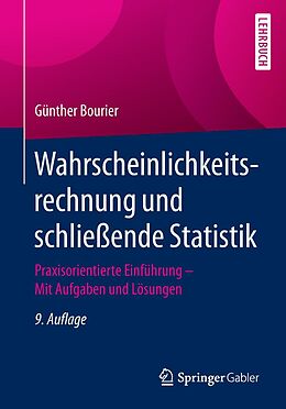 E-Book (pdf) Wahrscheinlichkeitsrechnung und schließende Statistik von Günther Bourier