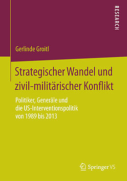 Kartonierter Einband Strategischer Wandel und zivil-militärischer Konflikt von Gerlinde Groitl