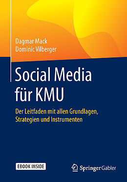 Kartonierter Einband Social Media für KMU von Dagmar Mack, Dominic Vilberger