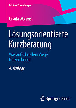 E-Book (pdf) Lösungsorientierte Kurzberatung von Ursula Wolters