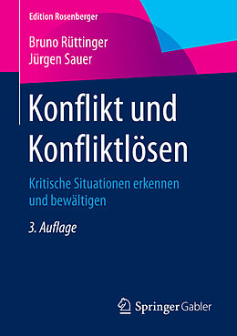 Kartonierter Einband Konflikt und Konfliktlösen von Bruno Rüttinger, Jürgen Sauer