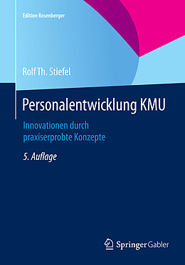 Kartonierter Einband Personalentwicklung KMU von Rolf Th. Stiefel