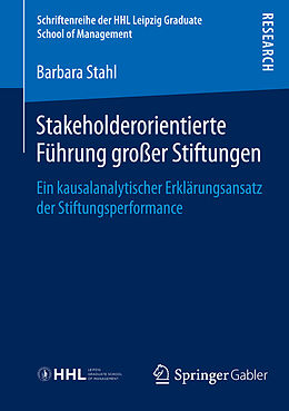 E-Book (pdf) Stakeholderorientierte Führung großer Stiftungen von Barbara Stahl