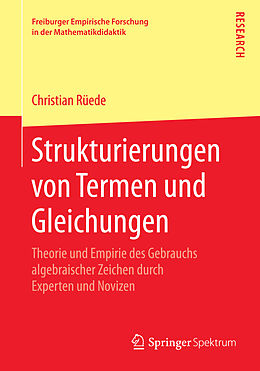 Kartonierter Einband Strukturierungen von Termen und Gleichungen von Christian Rüede