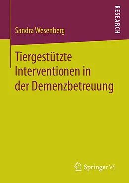 E-Book (pdf) Tiergestützte Interventionen in der Demenzbetreuung von Sandra Wesenberg