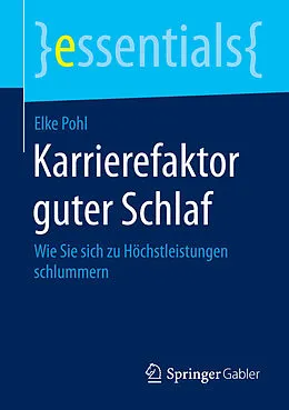 E-Book (pdf) Karrierefaktor guter Schlaf von Elke Pohl
