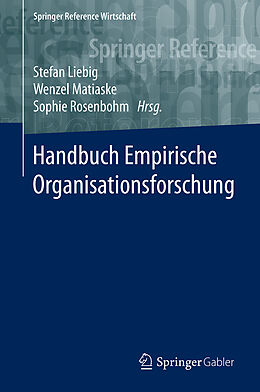 Fester Einband Handbuch Empirische Organisationsforschung von 