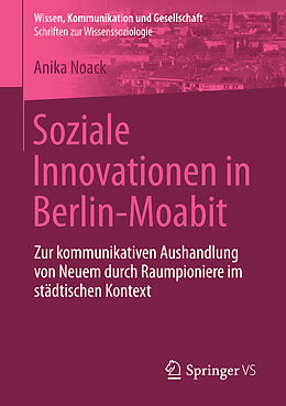 E-Book (pdf) Soziale Innovationen in Berlin-Moabit von Anika Noack