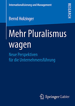 E-Book (pdf) Mehr Pluralismus wagen von Bernd Holzinger