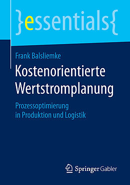 E-Book (pdf) Kostenorientierte Wertstromplanung von Frank Balsliemke