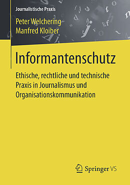 E-Book (pdf) Informantenschutz von Peter Welchering, Manfred Kloiber