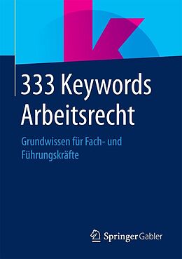 E-Book (pdf) 333 Keywords Arbeitsrecht von 