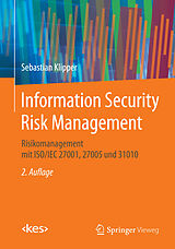 E-Book (pdf) Information Security Risk Management von Sebastian Klipper