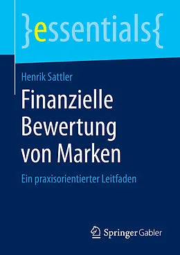 E-Book (pdf) Finanzielle Bewertung von Marken von Henrik Sattler