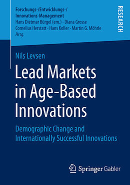 Kartonierter Einband Lead Markets in Age-Based Innovations von Nils Levsen