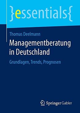 E-Book (pdf) Managementberatung in Deutschland von Thomas Deelmann
