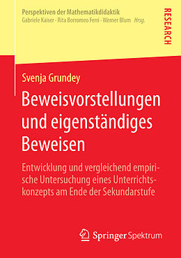 E-Book (pdf) Beweisvorstellungen und eigenständiges Beweisen von Svenja Grundey