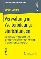 E-Book (pdf) Verwaltung in Weiterbildungseinrichtungen von Barbara Dietsche
