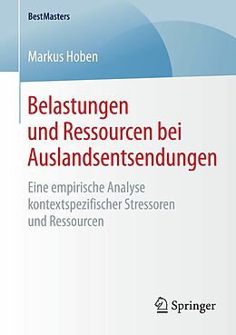 E-Book (pdf) Belastungen und Ressourcen bei Auslandsentsendungen von Markus Hoben