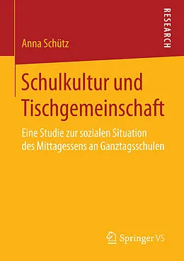 E-Book (pdf) Schulkultur und Tischgemeinschaft von Anna Schütz