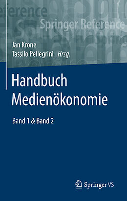 Fester Einband Handbuch Medienökonomie von 