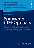 E-Book (pdf) Open Innovation in R&D Departments von Verena Nedon