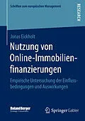 E-Book (pdf) Nutzung von Online-Immobilienfinanzierungen von Jonas Eickholt